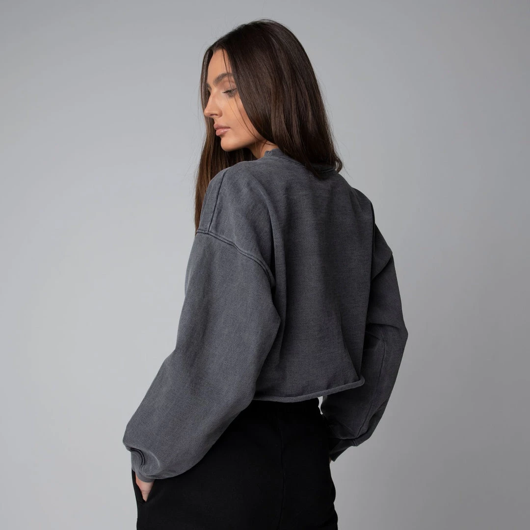 TALENTLESS WOMENS HEAVYWEIGHT CROPPED CREWNECK Best Sellers 5 TALENTLESS WOMENS HEAVYWEIGHT CROPPED CREWNECK Best Sellers