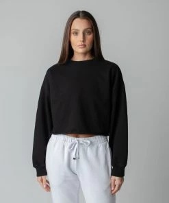 TALENTLESS WOMENS HEAVYWEIGHT CROPPED CREWNECK Best Sellers 25 TALENTLESS WOMENS HEAVYWEIGHT CROPPED CREWNECK Best Sellers