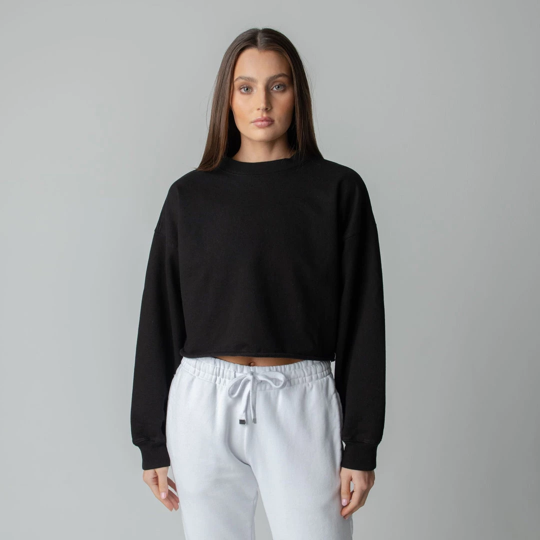 TALENTLESS WOMENS HEAVYWEIGHT CROPPED CREWNECK Best Sellers 13 TALENTLESS WOMENS HEAVYWEIGHT CROPPED CREWNECK Best Sellers