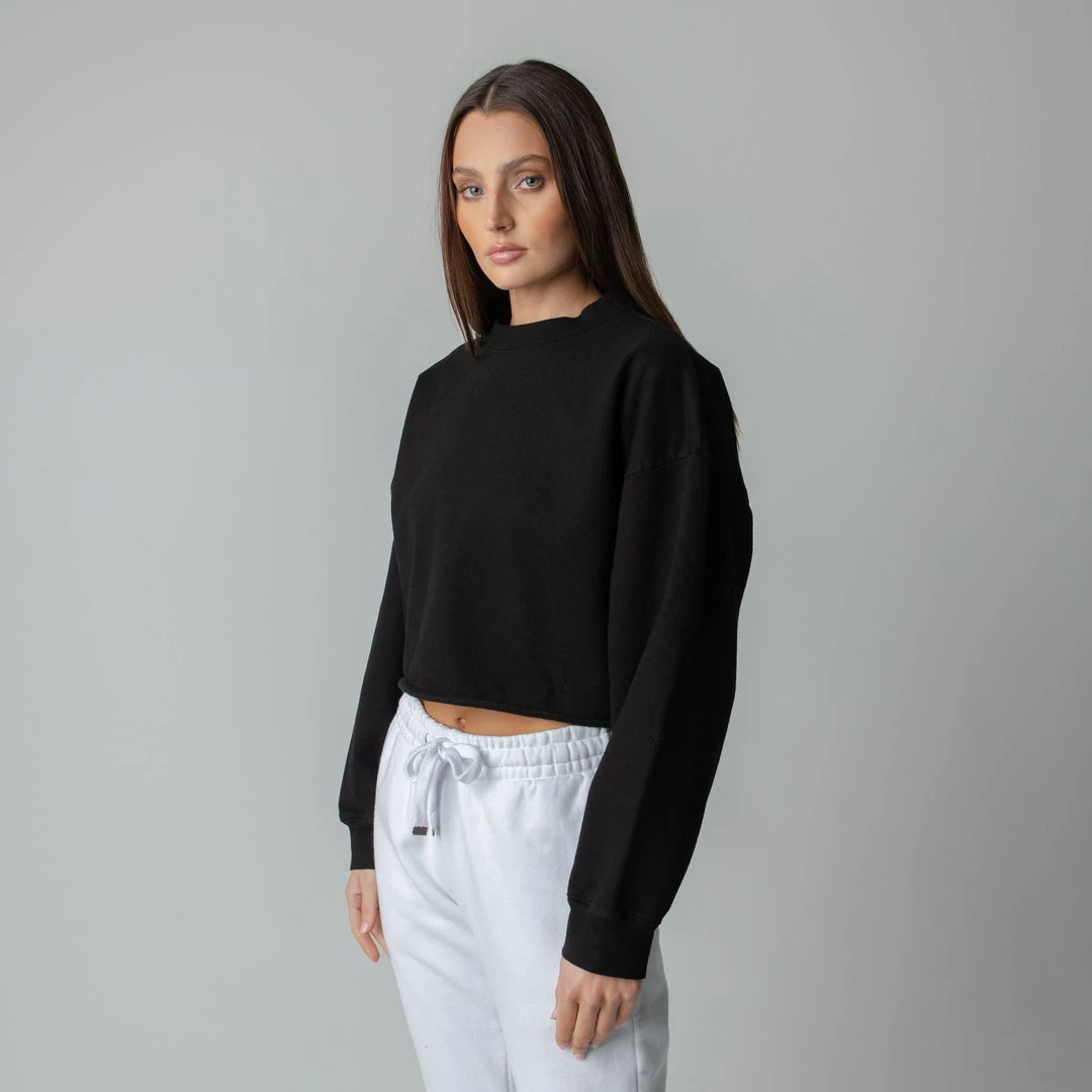 TALENTLESS WOMENS HEAVYWEIGHT CROPPED CREWNECK Best Sellers 14 TALENTLESS WOMENS HEAVYWEIGHT CROPPED CREWNECK Best Sellers