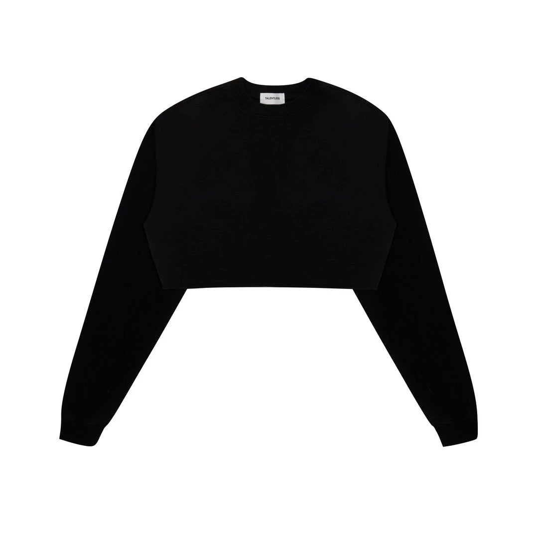 TALENTLESS WOMENS HEAVYWEIGHT CROPPED CREWNECK Best Sellers 12 TALENTLESS WOMENS HEAVYWEIGHT CROPPED CREWNECK Best Sellers