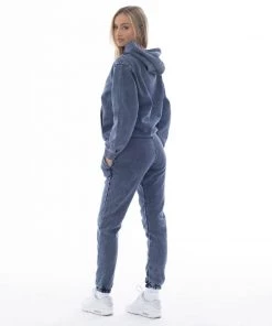 TALENTLESS WOMENS HOODIE - ACID WASH