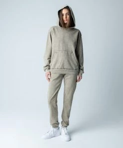 MASSIVE WOMENS HOODIE - GRANITE WASH