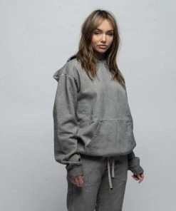 MASSIVE WOMENS HOODIE - OIL STAIN 24 MASSIVE WOMENS HOODIE - OIL STAIN