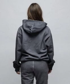 MASSIVE WOMENS HOODIE - OIL STAIN 30 MASSIVE WOMENS HOODIE - OIL STAIN