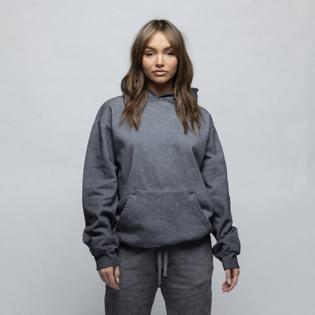 MASSIVE WOMENS HOODIE - OIL STAIN 14 MASSIVE WOMENS HOODIE - OIL STAIN