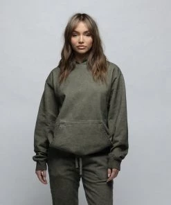 MASSIVE WOMENS HOODIE - OIL STAIN