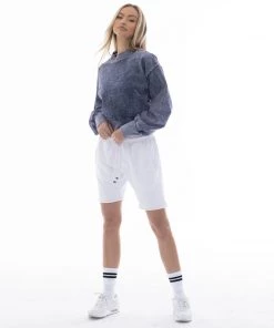 MASSIVE WOMENS MOCK CREWNECK - ACID WASH Crewnecks