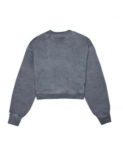 MASSIVE WOMENS MOCK CREWNECK - OIL STAIN Crewnecks
