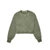 MASSIVE WOMENS MOCK CREWNECK - OIL STAIN Crewnecks