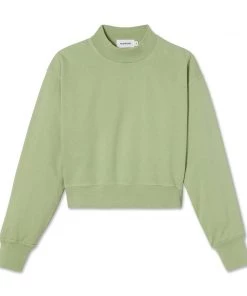 TALENTLESS Crewnecks WOMENS MOCK CREWNECK - SEDONA