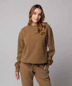 MASSIVE WOMENS THERMAL CREWNECK - MID CENTURY Best Sellers 25 MASSIVE WOMENS THERMAL CREWNECK - MID CENTURY Best Sellers