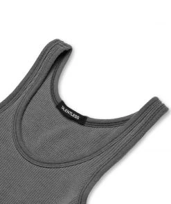 MASSIVE Best Sellers WOMENS WAFFLE KNIT CROP TANK - CORE