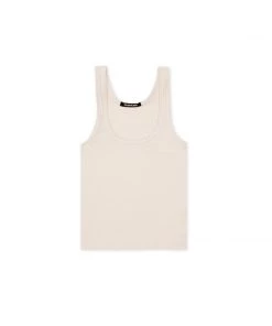 MASSIVE Best Sellers WOMENS WAFFLE KNIT CROP TANK - CORE
